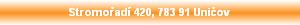 Stromoad 420, 783 91 Uniov